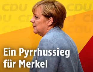 Die deutsche Kanzlerin Angela Merkel
