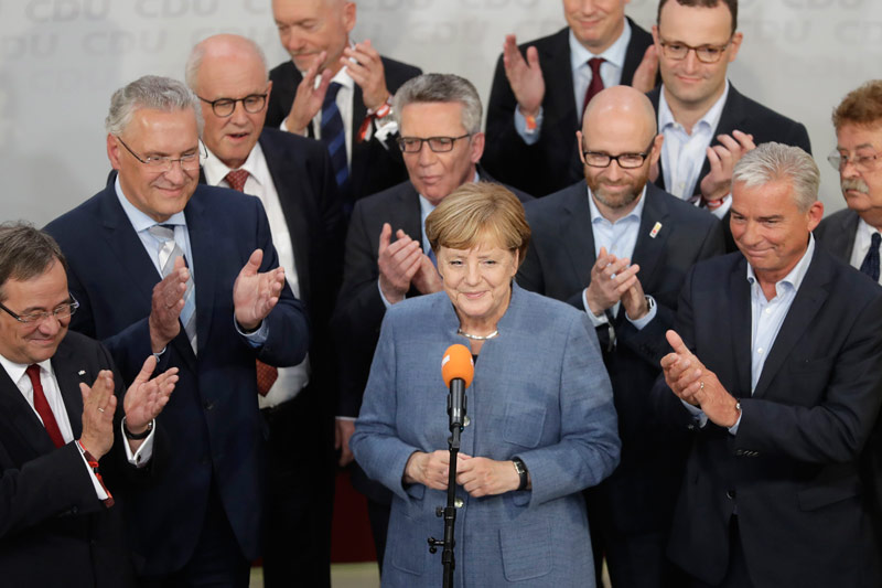 © APA/AP/Matthias Schrader Die deutsche Kanzlerin Angela Merkel