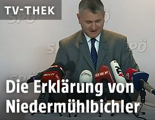 SP&Ouml; Bundesgesch&auml;ftsf&uuml;hrer Georg Niederm&uuml;hlbichler