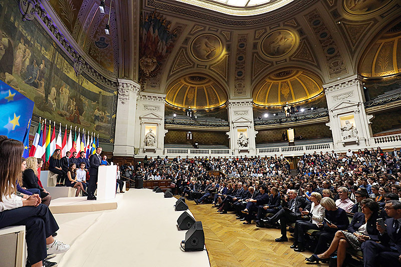 © APA/AFP/Ludovic Marin Frankreichs Staatspräsident Emmanuel Macron