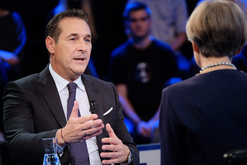 © ORF/Hans Leitner Wahl-Duell FPÖ - NEOS