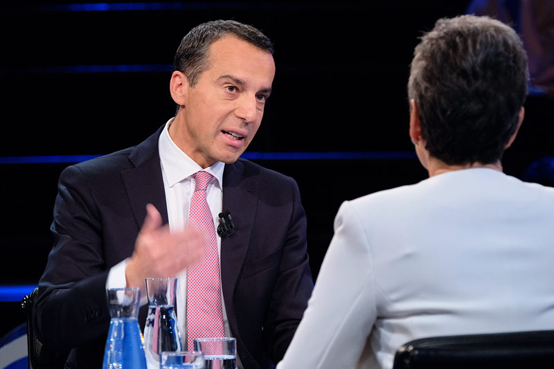 © ORF/Hans Leitner Wahl-Duell SPÖ - Grüne