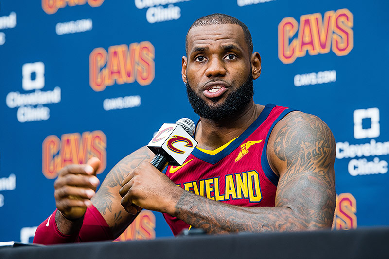© APA/AFP/Getty Images/Jason Miller Lebron James