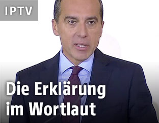 Bundeskanzler Christian Kern