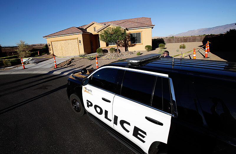 © APA/AP/Chris Carlson Haus von Stephen Paddock im US-Bundesstaat Nevada