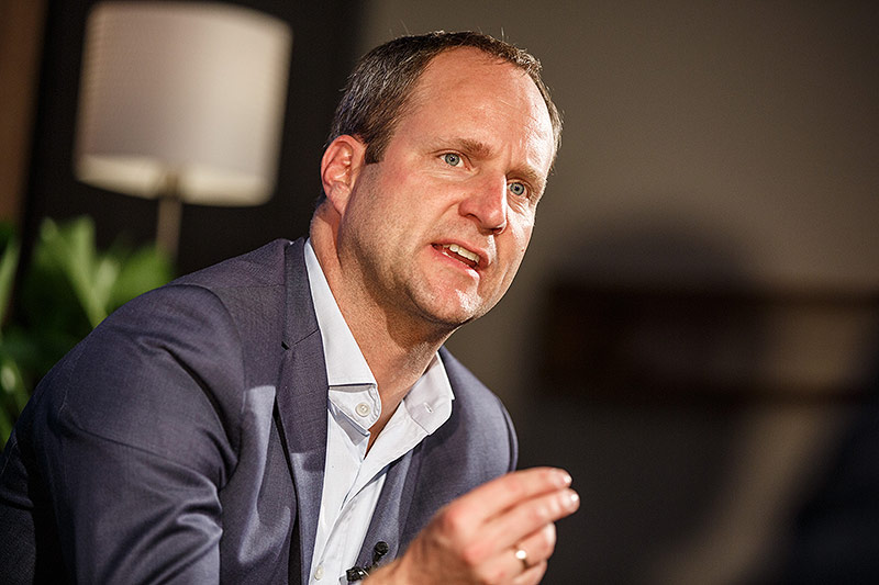 Matthias Strolz auf der ORF.at Wahlcouch