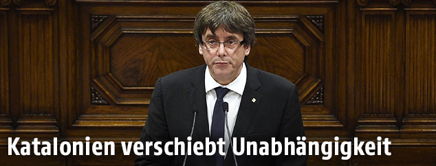 Kataloniens Regionalpräsident Carles Puigdemont