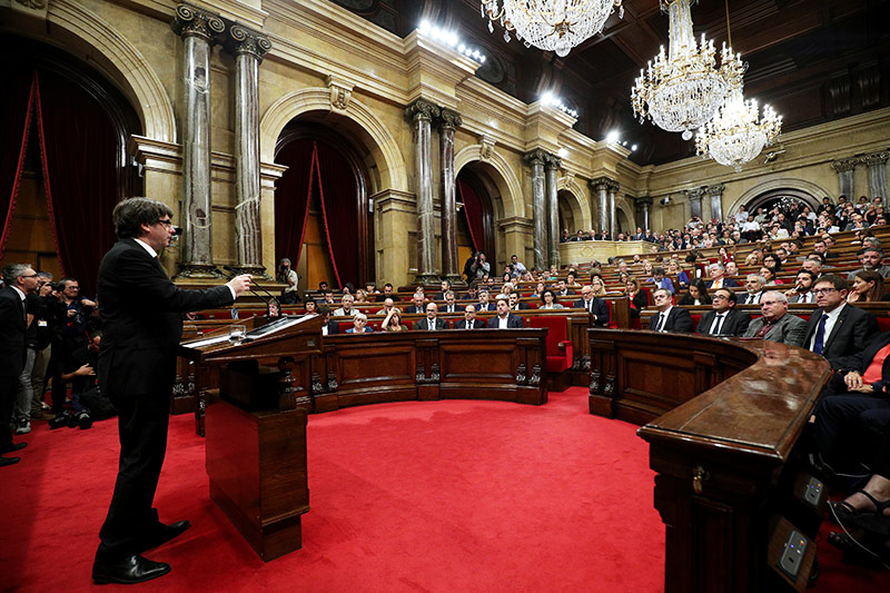 Kataloniens Regionalpräsident Carles Puigdemont