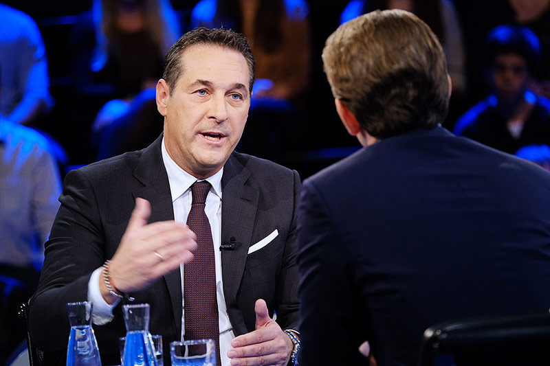 © ORF/Hans Leitner FPÖ-Chef Heinz-Christian Strache
