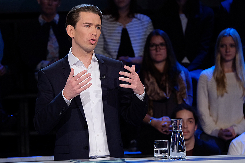 © ORF/Hans Leitner ÖVP-Chef Sebastian Kurz