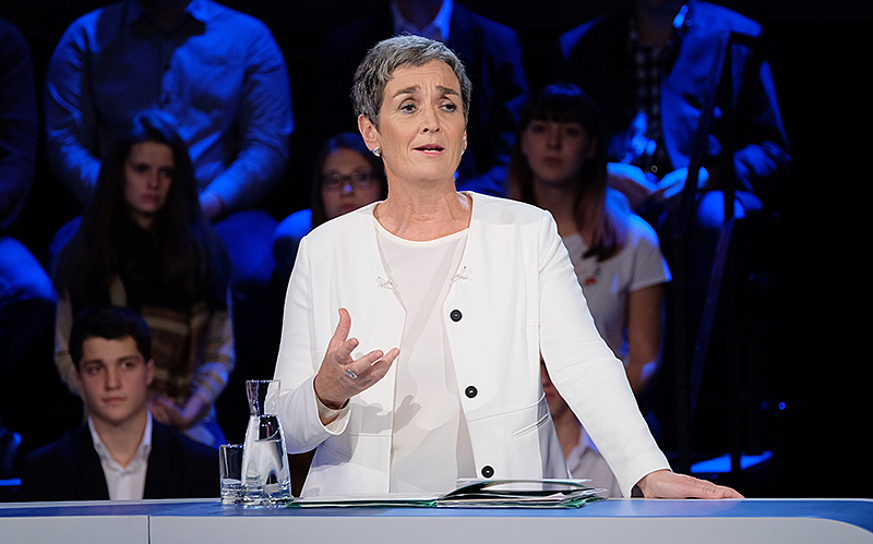 © ORF/Hans Leitner Grüne Spitzenkandidatin Ulrike Lunacek
