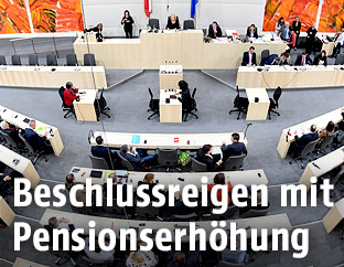 Sitzung des Nationalrates im Ausweichquartier in der Hofburg