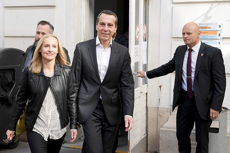 BK Christian Kern (SPÖ) und Eveline Steinberger-Kern 