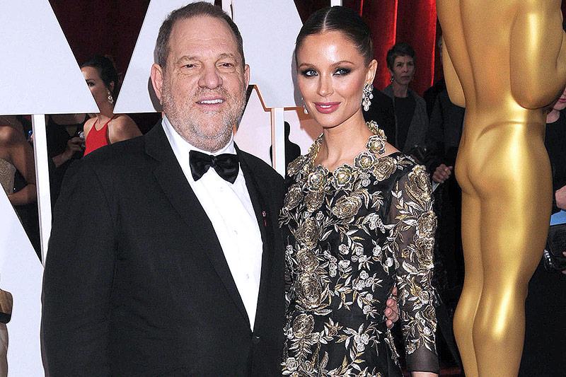 © AP/STAR MAX/Galaxy Hollywood-Mogul Harvey Weinstein und Georgina Chapman bei den Academy Awards