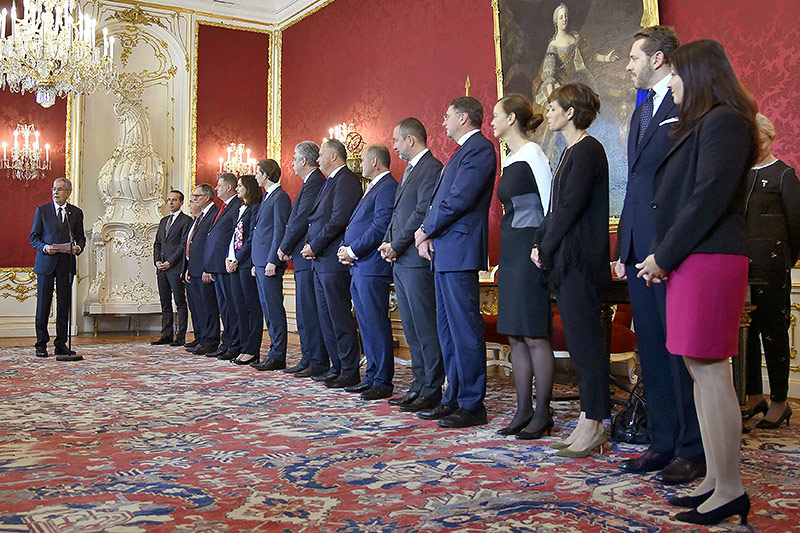 © APA/Hans Punz Rücktritt der Bundesregierung