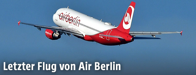 Air-Berlin-Jet in der Luft
