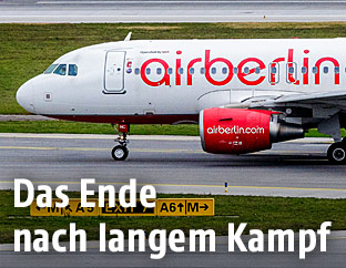 Flugzeug der Air Berlin
