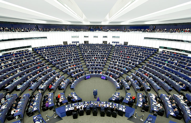 © Reuters/Christian Hartmann Plenarsaal des EU-Parlaments in Straßburg