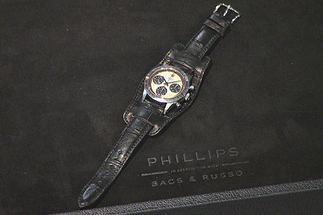 © CNN Versteigerte Rolex-Uhr von Schauspieler Paul Newman
