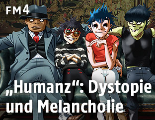 Illustration "Gorillaz"