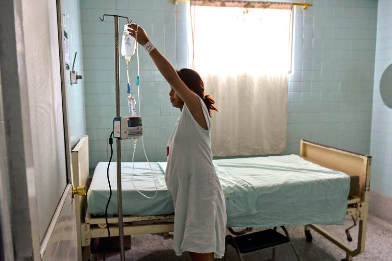 © APA/AP/Luis Acosta Krankenhaus in Kolumbien