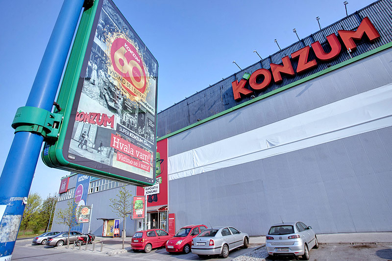 © APA/AFP Konzum-Filiale in Zagreb