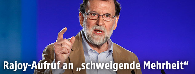 Spaniens Ministerpr&auml;sident Mariano Rajoy