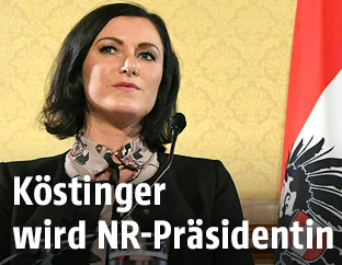 ÖVP Generalsekretärin Elisabeth Köstinger