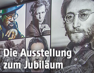 Ausstellung zum 50. Jubiläum des „Rolling Stone“ im US-amerikanischen Cleveland