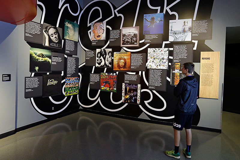 © AP/Tony Dejak Rock’n’Roll Hall of Fame in Cleveland