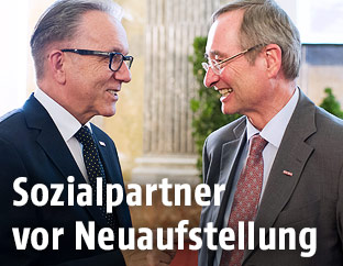 Rudolf Kaske und Christoph Leitl