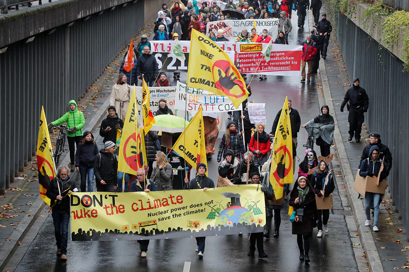 Demonstration in Bonn