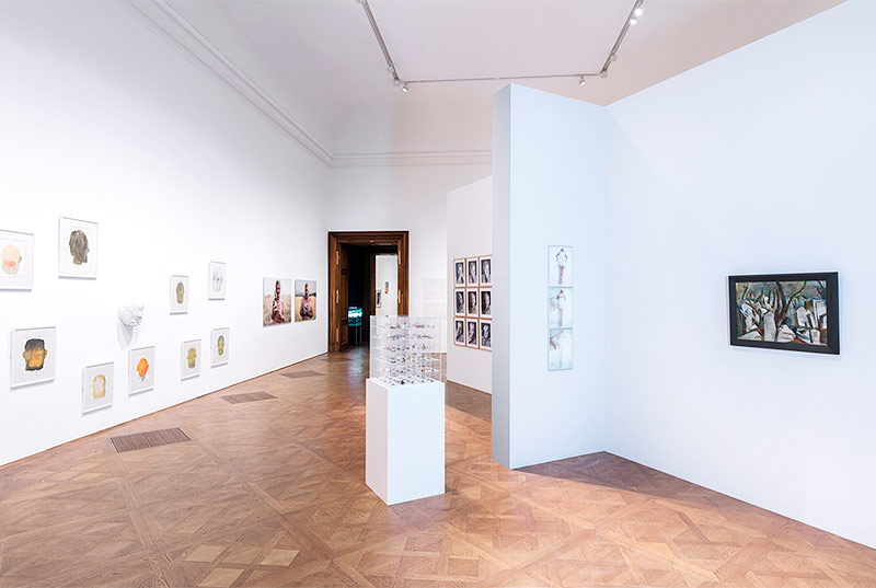 © Belvedere/Johannes Stoll Ausstellungsansicht "Die Kraft des Alters"