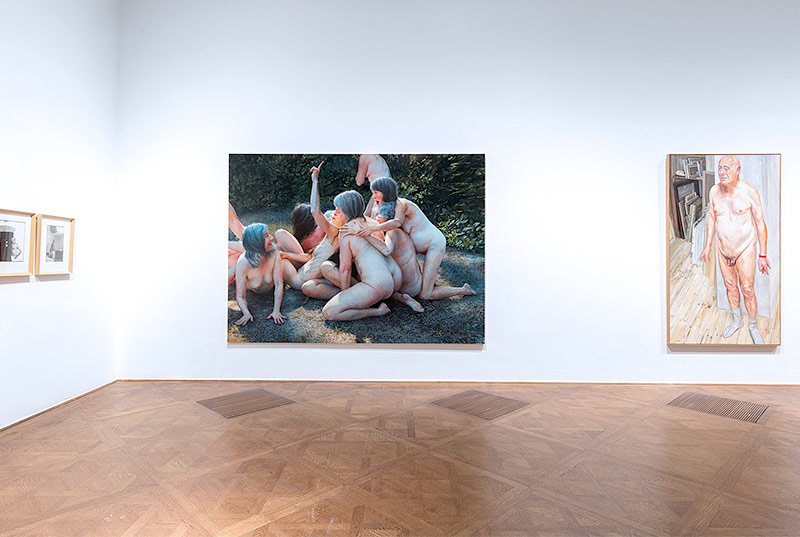 © Belvedere/Johannes Stoll Ausstellungsansicht "Die Kraft des Alters"