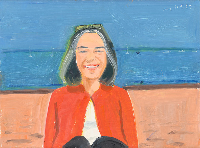 © Sammlung Klöcke/Bad Homburg von der Höhe/Martin Url Alex Katz, Red Sweater, 1999