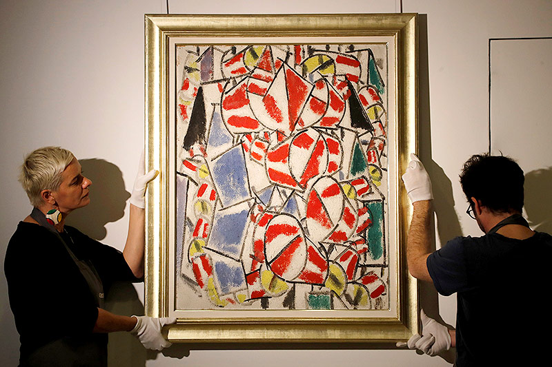 © APA/AFP/Francois Guillot "Contraste de formes" von Fernand Leger