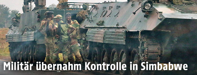 Soldaten in Simbabwe
