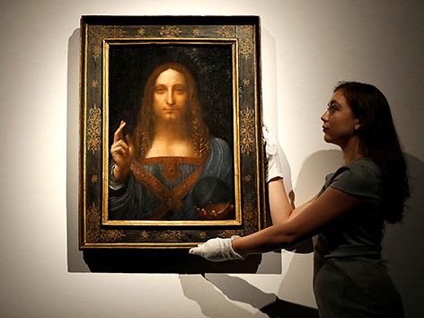 © Reuters/Peter Nicholls Leonardo da Vincis "Salvator Mundi"