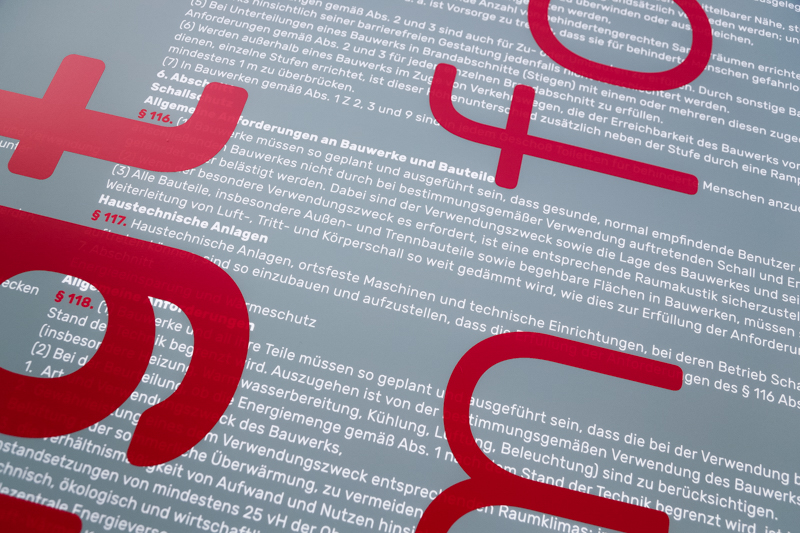 © ORF.at/Carina Kainz Impressionen der Ausstellung "Form folgt Paragraph"