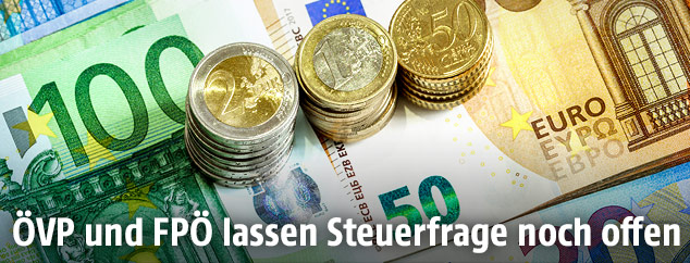 Euroscheine und Münzen