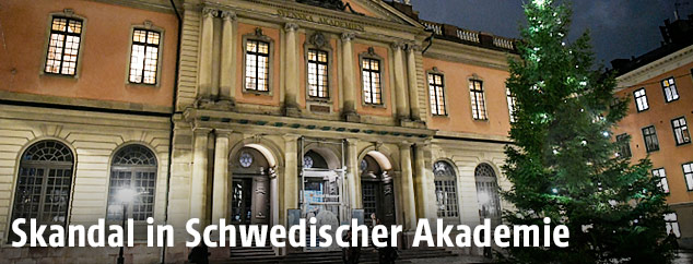 Schwedische Akademie in Stockholm
