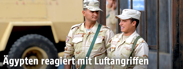 &Auml;gyptische Soldaten