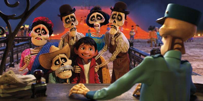 © 2017 Disney, Pixar Szene aus dem Film "Coco"