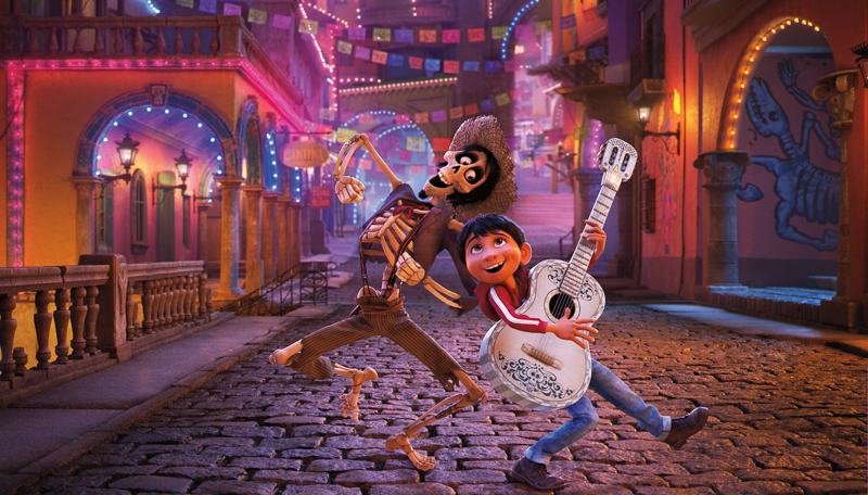 © 2017 Disney, Pixar Szene aus dem Film "Coco"