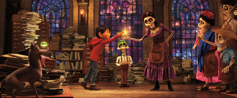 © 2017 Disney, Pixar Szene aus dem Film "Coco"