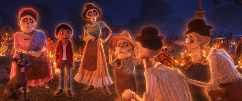 © 2017 Disney, Pixar Szene aus dem Film "Coco"