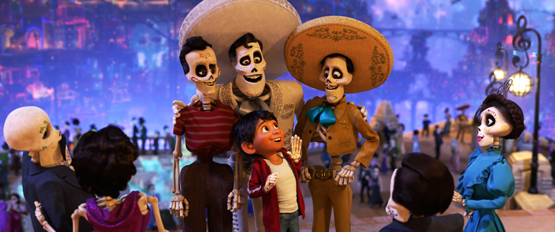 © 2017 Disney, Pixar Szene aus dem Film "Coco"