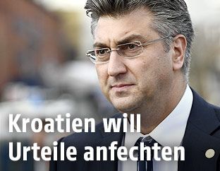 Kroatiens Premierminister Andrej Plenković