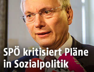 Sozialminister Alois St&ouml;ger (SP&Ouml;)