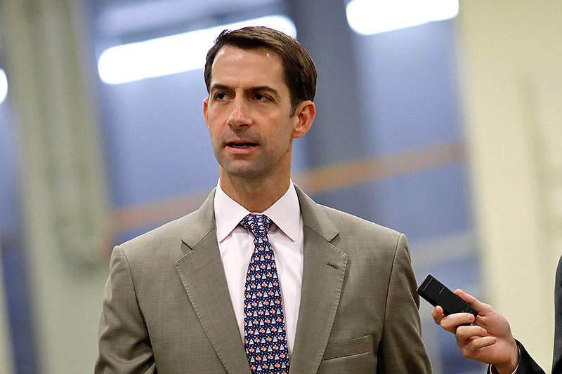 © Reuter/Aaron P. Bernstein Senator Tom Cotton
